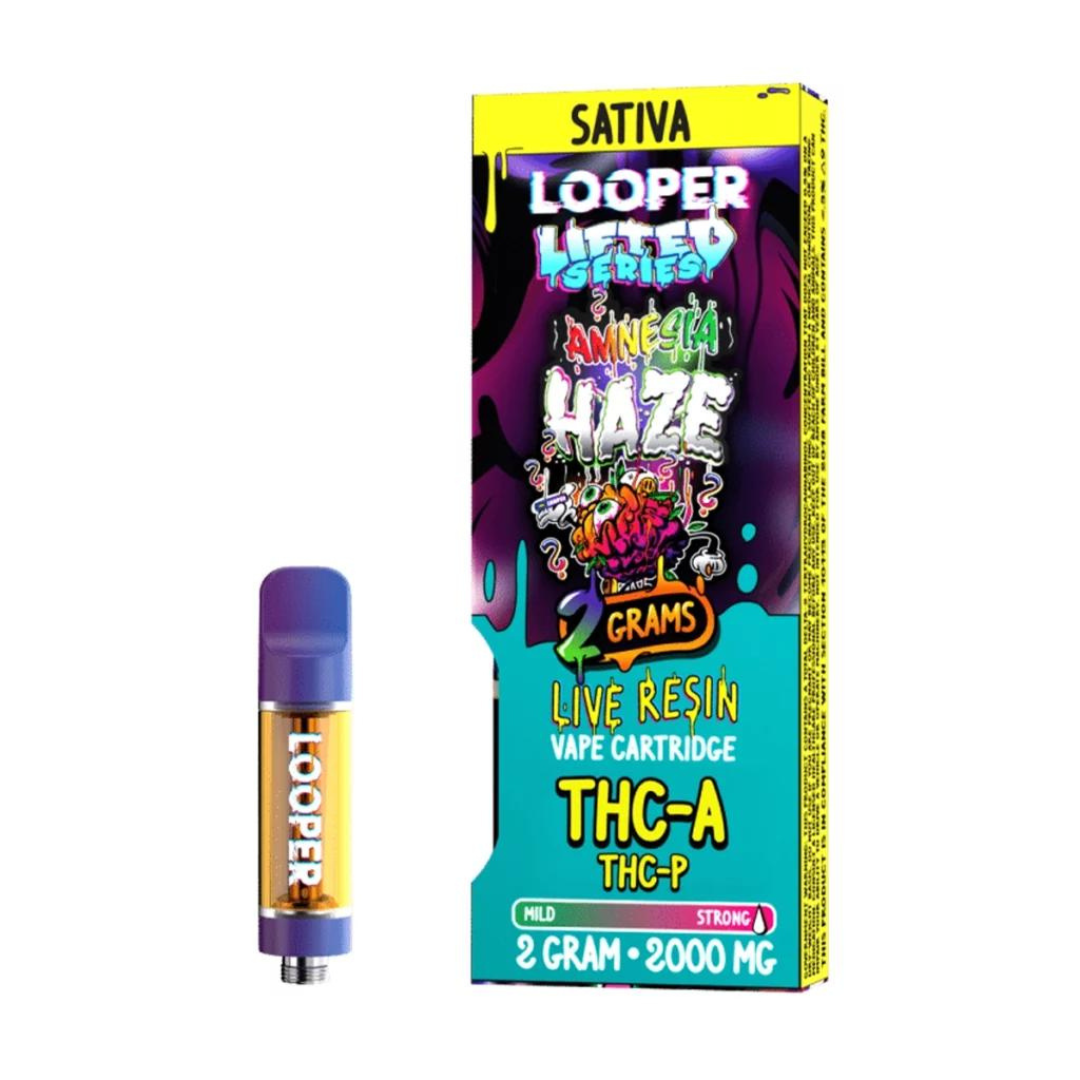 Looper XL 2g THC-A+ 11 Hydroxy THC+ THC-P Carts | Pack of 5 – HTX WHOLESALE