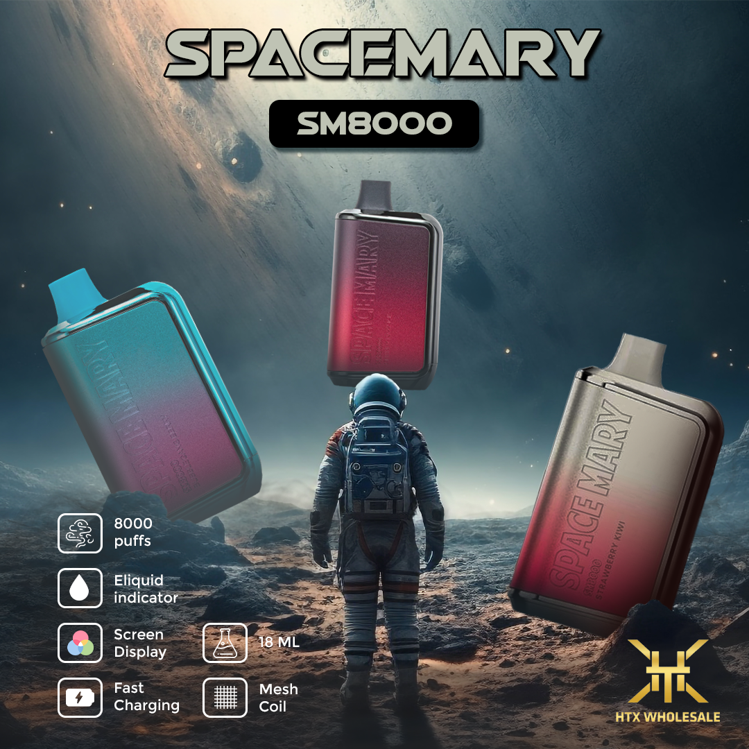 Space Mary 8000 Puffs Vape Disposable | Pack of 10