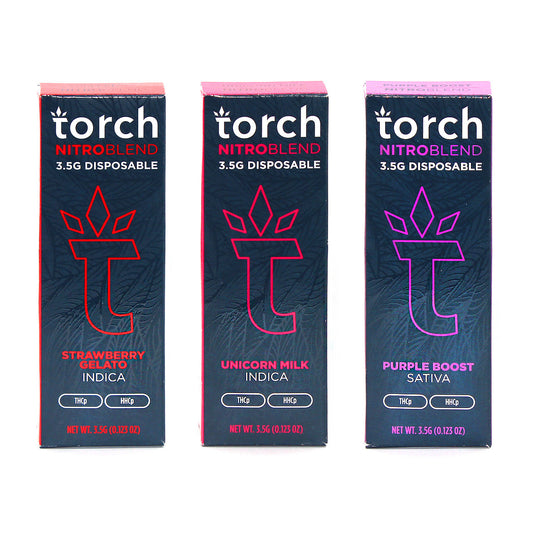 Torch Nitro Blend 3.5g THCA Boosted Disposable | Pack of 5