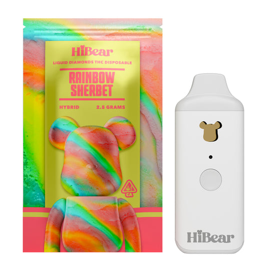 HiBear 2.5g Liquid Diamond THC Disposable -Single Pack