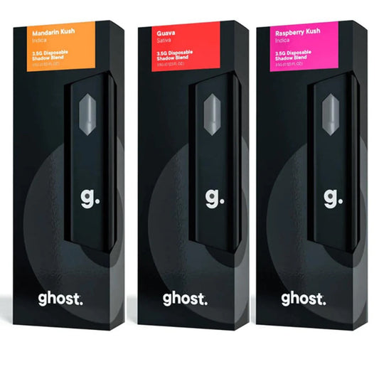 Ghost Shadow Blend 3.5g D6+THCA+Liquid Diamonds Disposable | Pack of 6