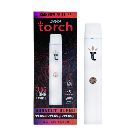 Torch Burnout Blend 3.5g THCM + THCA + THCP Disposable | Pack of 5