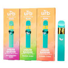 URB Liquid Badder 3g D8 + THCA + THCB + THCP Disposable | Pack of 6