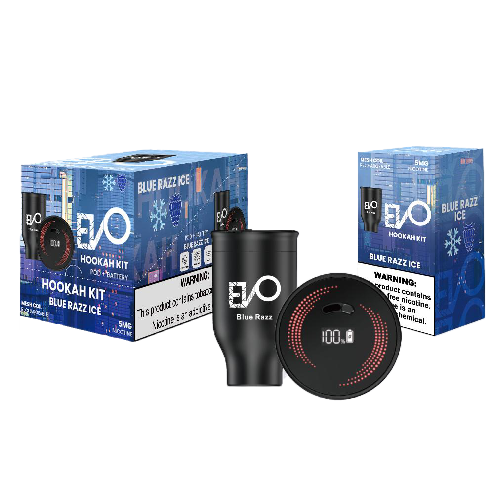 EVO DISPOSABLE HOOKAH PODS / KITS | Pack of 6 – HTX WHOLESALE